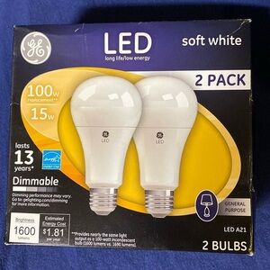 3/$20. Daylight LED Dimmable Bulbs